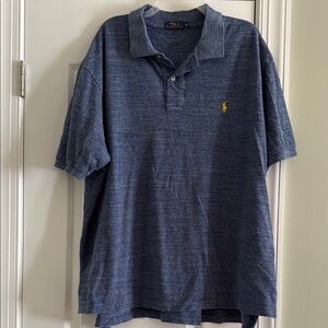 Polo by Ralph Lauren Blue Polo Shirt with Classic Design